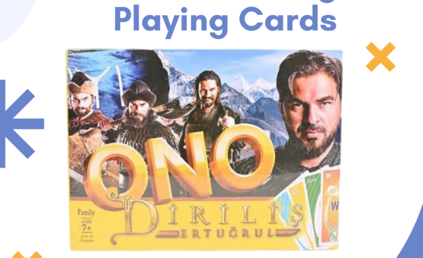 ONO Dirilis Ertugrul Playing Cards – Turkish Historical Warrior-Themed Card Game, High-Quality Deck for Family & Friends