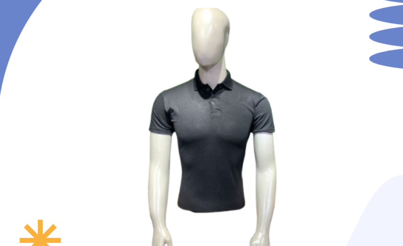 PK Half Sleeve Polo Shirt - Black | Premium Cotton, Classic Fit & Stylish Casual Wear
