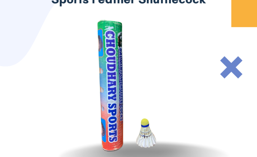 Pack of 12 Choudhary Sports Feather Shuttlecocks – Premium Quality, Durable & High-Speed Shuttlecocks