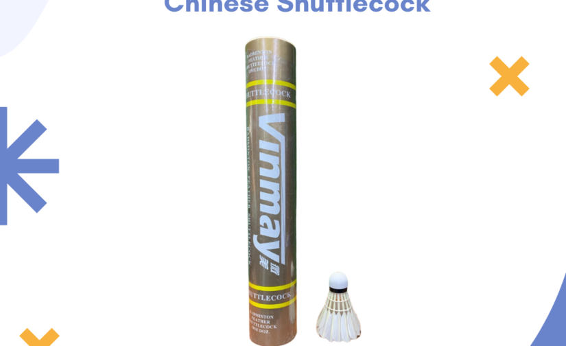 Vinway Feather Chinese Shuttlecock – Pack of 12 | High-Quality Badminton Birdies for Training & Competitive Play