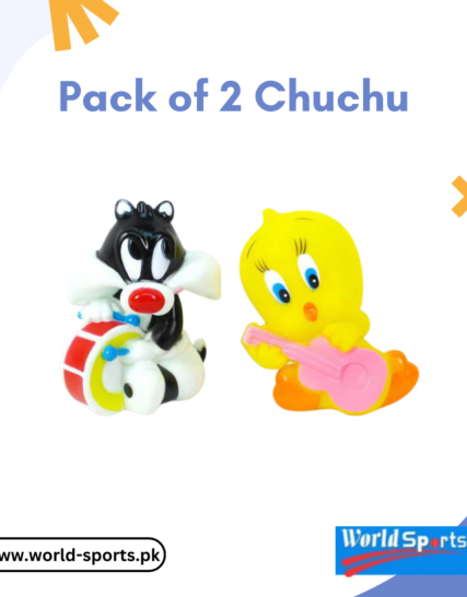 Pack of 2 ChuChu Toys – Soft, Squeaky Baby Teething Toys for Sensory Play