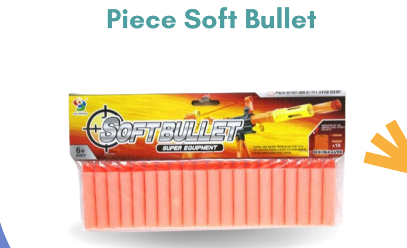 Pack of 20 Soft Bullets – Compatible Foam Darts for Toy Guns & Blasters