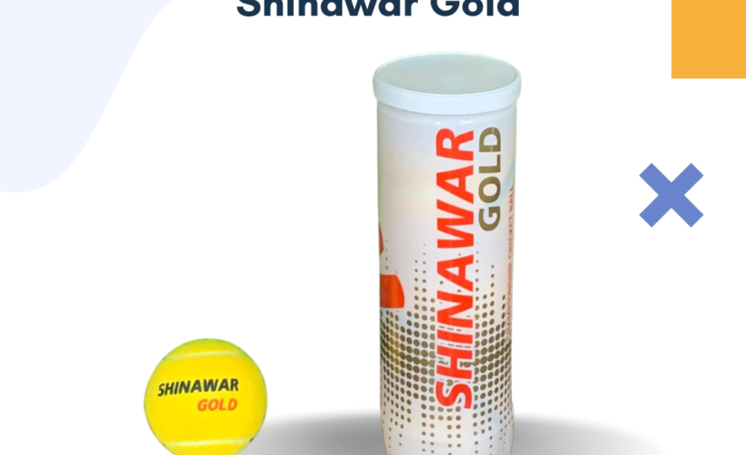 Pack of 3 Shinawar Gold Cricket Balls – Premium Hand-Stitched Leather Cricket Balls for Tournaments