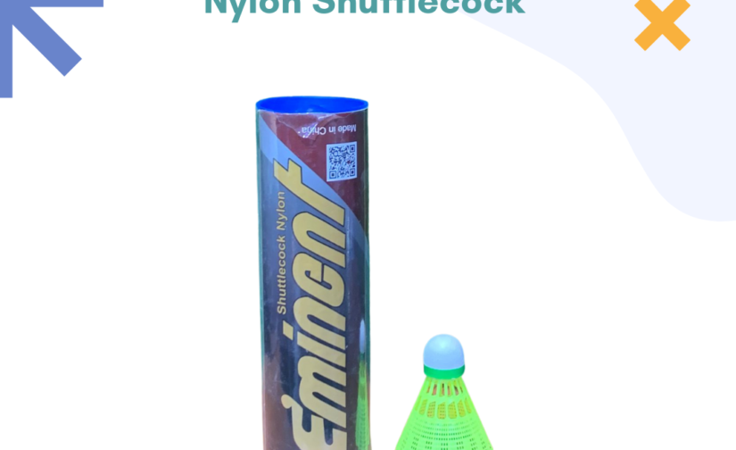 Pack of 6 Eminent Nylon Shuttlecocks – Durable, High-Speed & Precision Flight Badminton Shuttlecocks