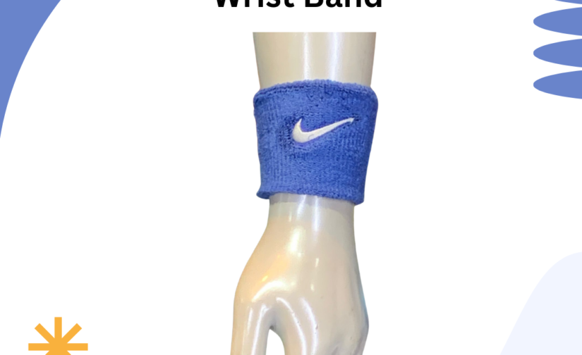 Pair of Nike Wristbands – Sweat-Absorbing, Breathable & Durable Sports Wristbands