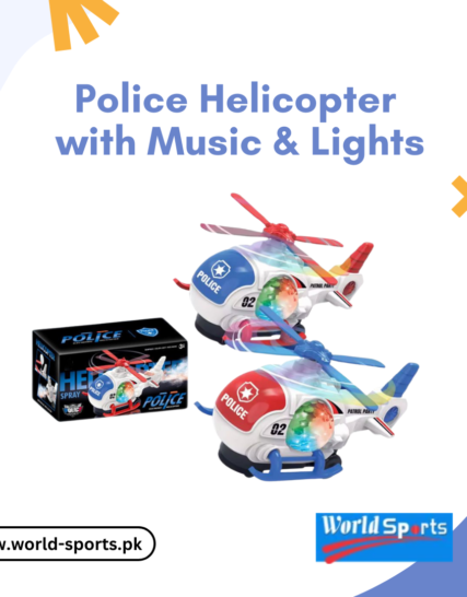 Police Helicopter with Music & Lights 