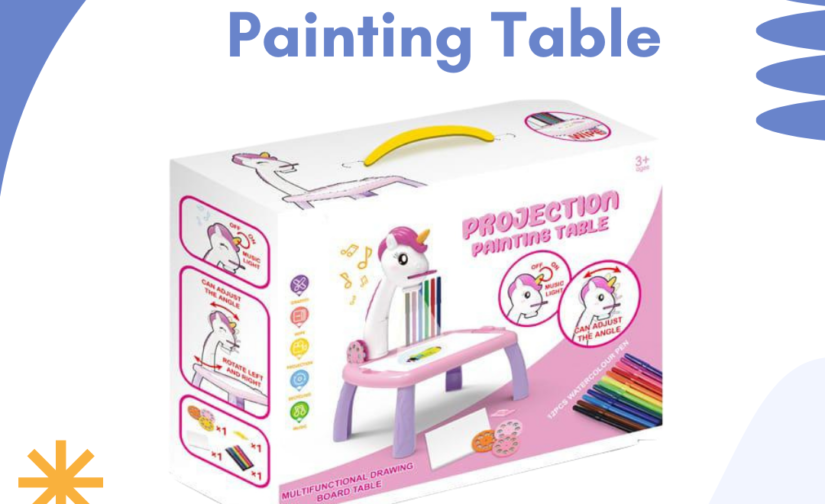 Projection Painting Table – Interactive Drawing & Learning Toy for Kids