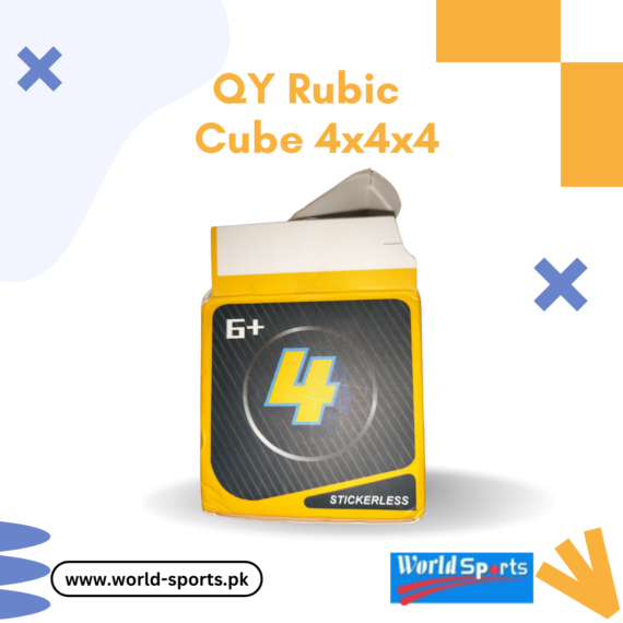 QY 4x4x4 Rubic Cube – High-Speed Magic Puzzle Cube for Brain Training & Fun