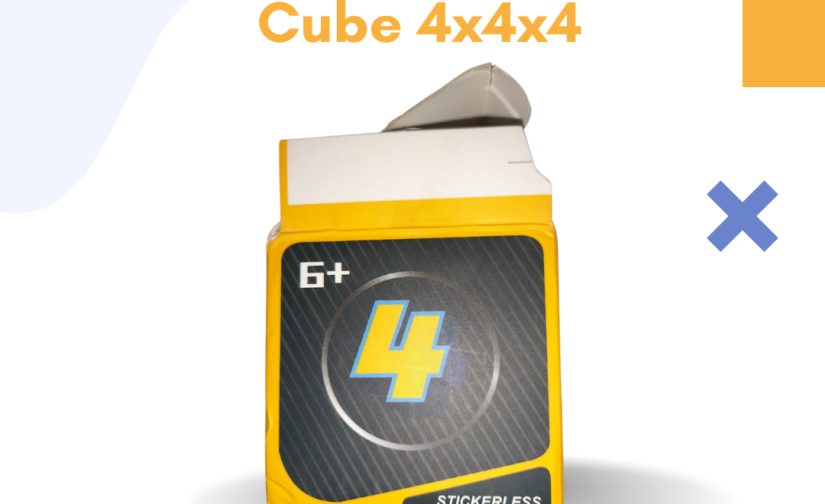 QY 4x4x4 Rubic Cube – High-Speed Magic Puzzle Cube for Brain Training & Fun