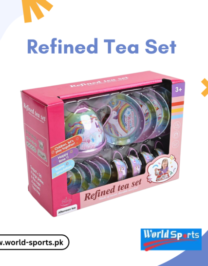 Refined Tea Set – Elegant Porcelain Tea Set for Kids & Adults with Cups, Teapot & Accessories