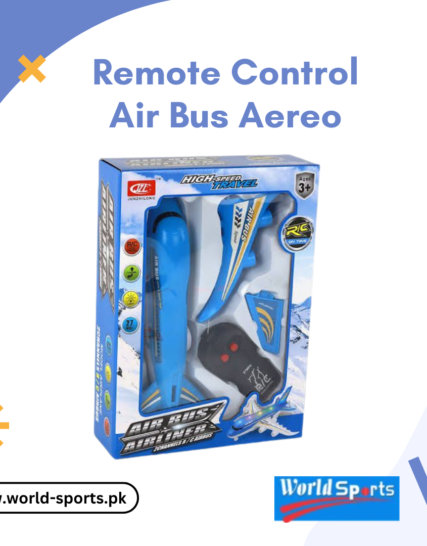 Remote Control Air Bus Aereo – High-Speed RC Airplane with LED Lights & 2.4GHz Control