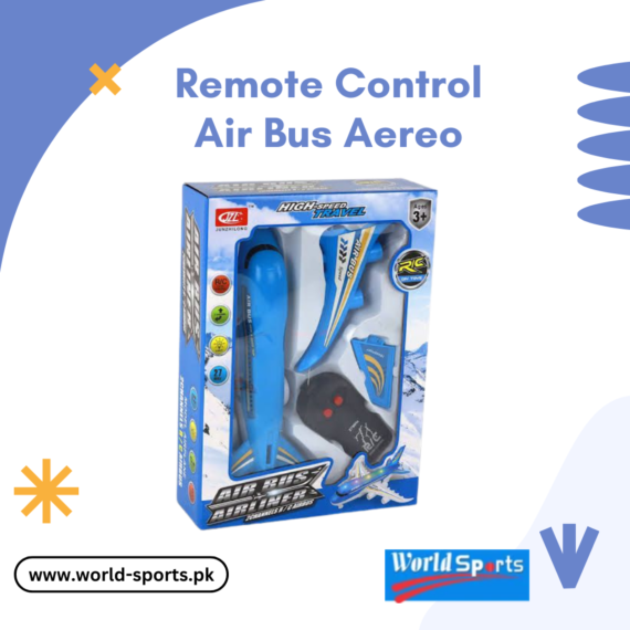 Remote Control Air Bus Aereo – High-Speed RC Airplane with LED Lights & 2.4GHz Control