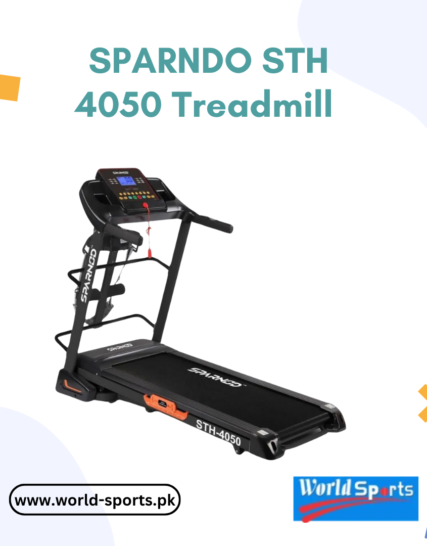 SPARNDO STH-4050 Treadmill – High-Performance Motorized Treadmill with LCD Display, Auto Incline & Bluetooth Connectivity