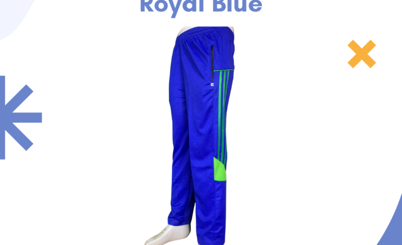 Safini Trouser - Royal Blue | Stylish & Comfortable | Casual & Activewear