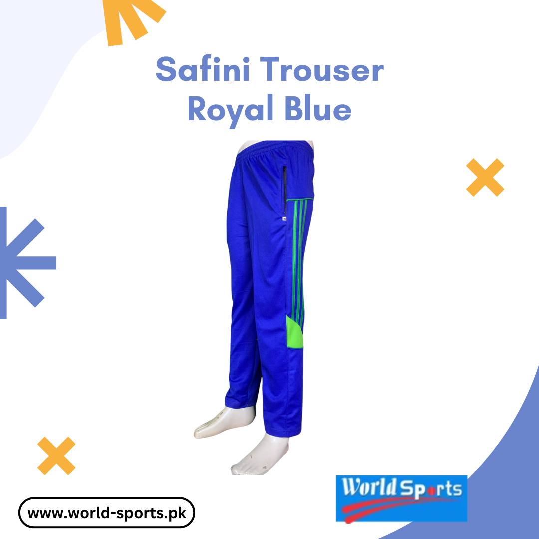 Safini Trouser - Royal Blue | Stylish & Comfortable | Casual & Activewear