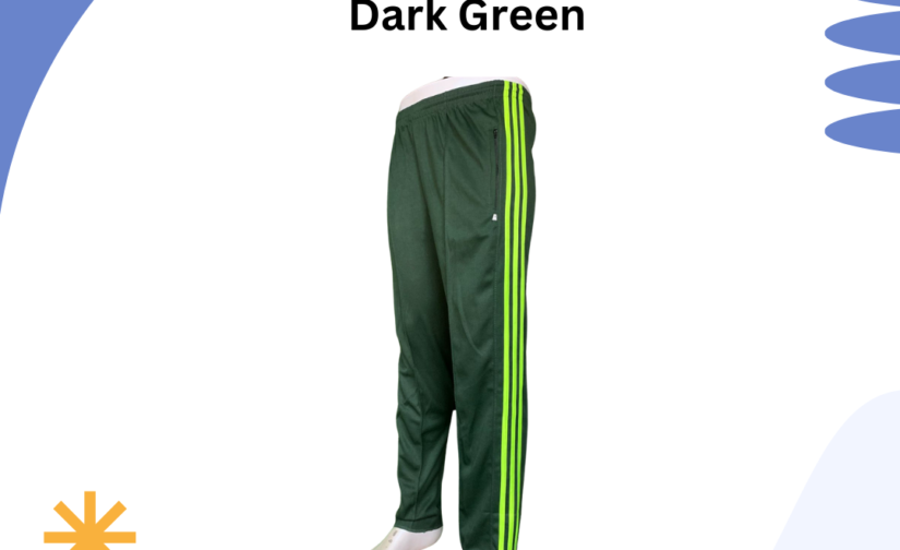 Soft Mesh Trouser - Dark Green | Lightweight & Breathable | Sports & Casual Wear