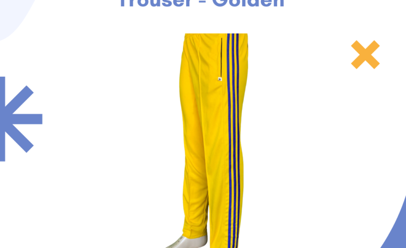 Soft Mesh Trouser - Golden | Lightweight & Breathable | Casual & Activewear