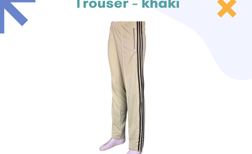 Soft Mesh Trouser - Khaki | Lightweight & Breathable | Casual & Sportswear
