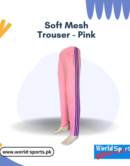 Soft Mesh Trouser - Pink | Lightweight & Breathable | Casual & Activewear