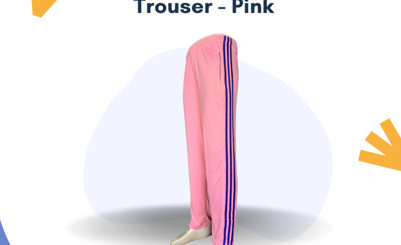 Soft Mesh Trouser - Pink | Lightweight & Breathable | Casual & Activewear