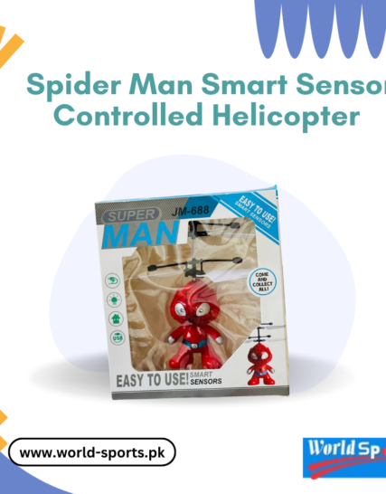 Spider-Man Smart Sensor Controlled Helicopter – Infrared Induction Flying Toy