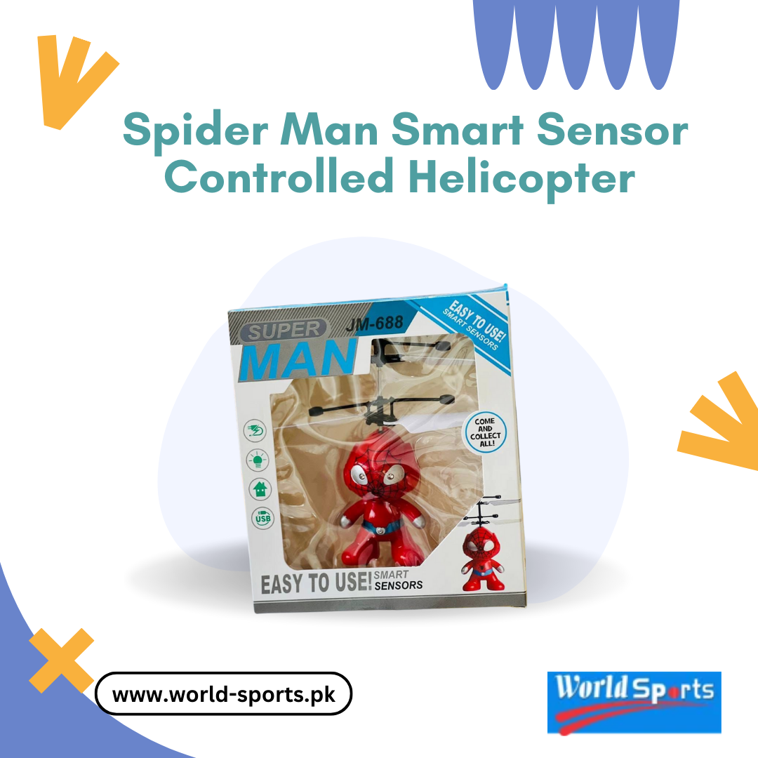 Spider-Man Smart Sensor Controlled Helicopter – Infrared Induction Flying Toy