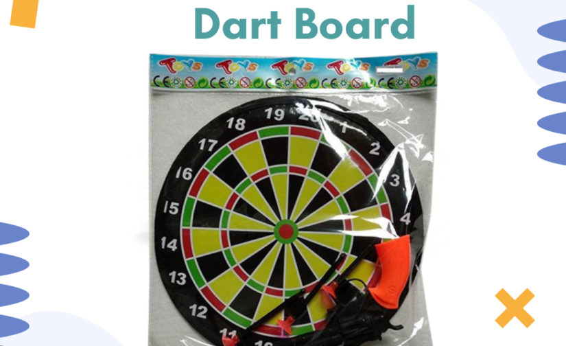 Sticky Dart Board – Safe & Fun Velcro Dart Game for Kids & Family