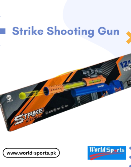 Strike Shooting Gun – Soft Bullet Blaster Toy Gun for Kids with Foam Darts & Target Practice