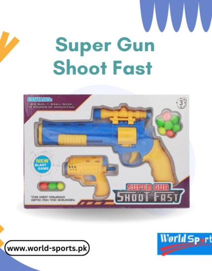 Super Gun Shoot Fast – High-Speed Toy Blaster with Rapid-Fire Action for Kids & Outdoor Fun