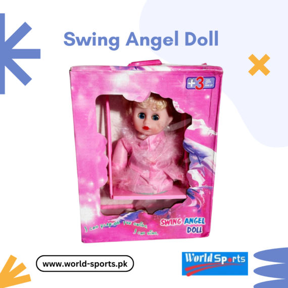 Swing Angel Doll – Musical Light-Up Angel Toy with Swinging Motion for Kids