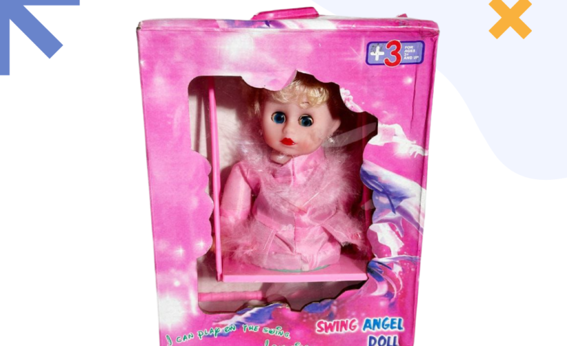 Swing Angel Doll – Musical Light-Up Angel Toy with Swinging Motion for Kids