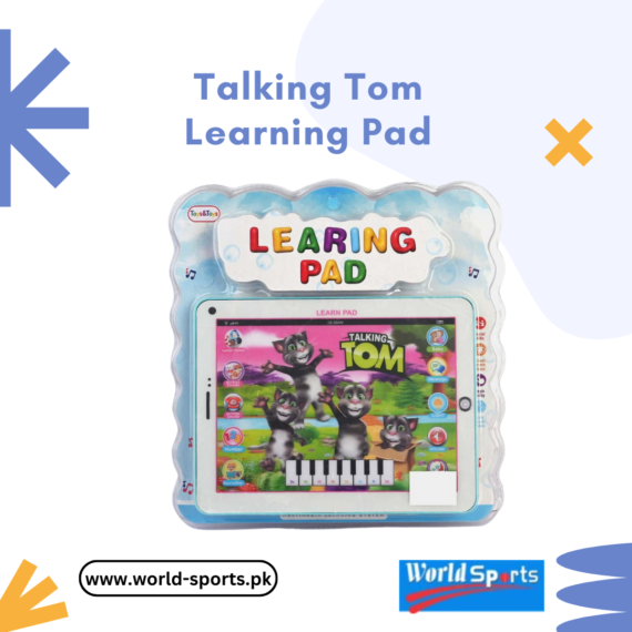 Talking Tom Learning Pad – Interactive Educational Tablet for Kids with Fun Games, Sounds & Learning Activities