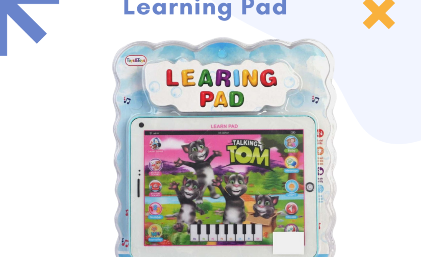 Talking Tom Learning Pad – Interactive Educational Tablet for Kids with Fun Games, Sounds & Learning Activities