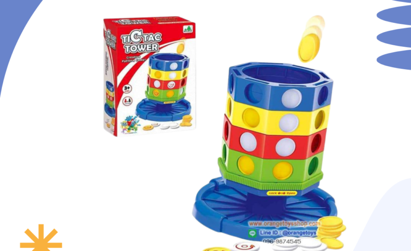 TicTac Tower – Strategic Stacking Game for Kids & Families | Fun, Educational, and Challenging