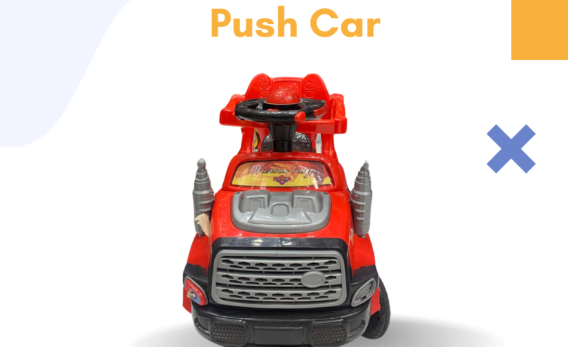 Twinkle Kids Push Car – Fun & Safe Ride-On Toy with Steering Wheel & Storage