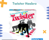 Twister Hasbro – Classic Party Game for Kids & Adults | Fun, Active & Interactive Family Game