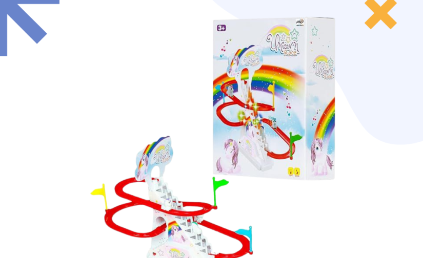 Unicorn Race Track Toy – Magical Racing Adventure with Colorful Tracks, Lights & Exciting Unicorn Racers