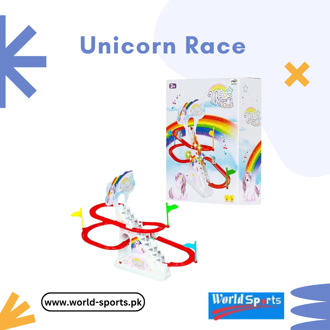 Unicorn Race Track Toy – Magical Racing Adventure with Colorful Tracks, Lights & Exciting Unicorn Racers