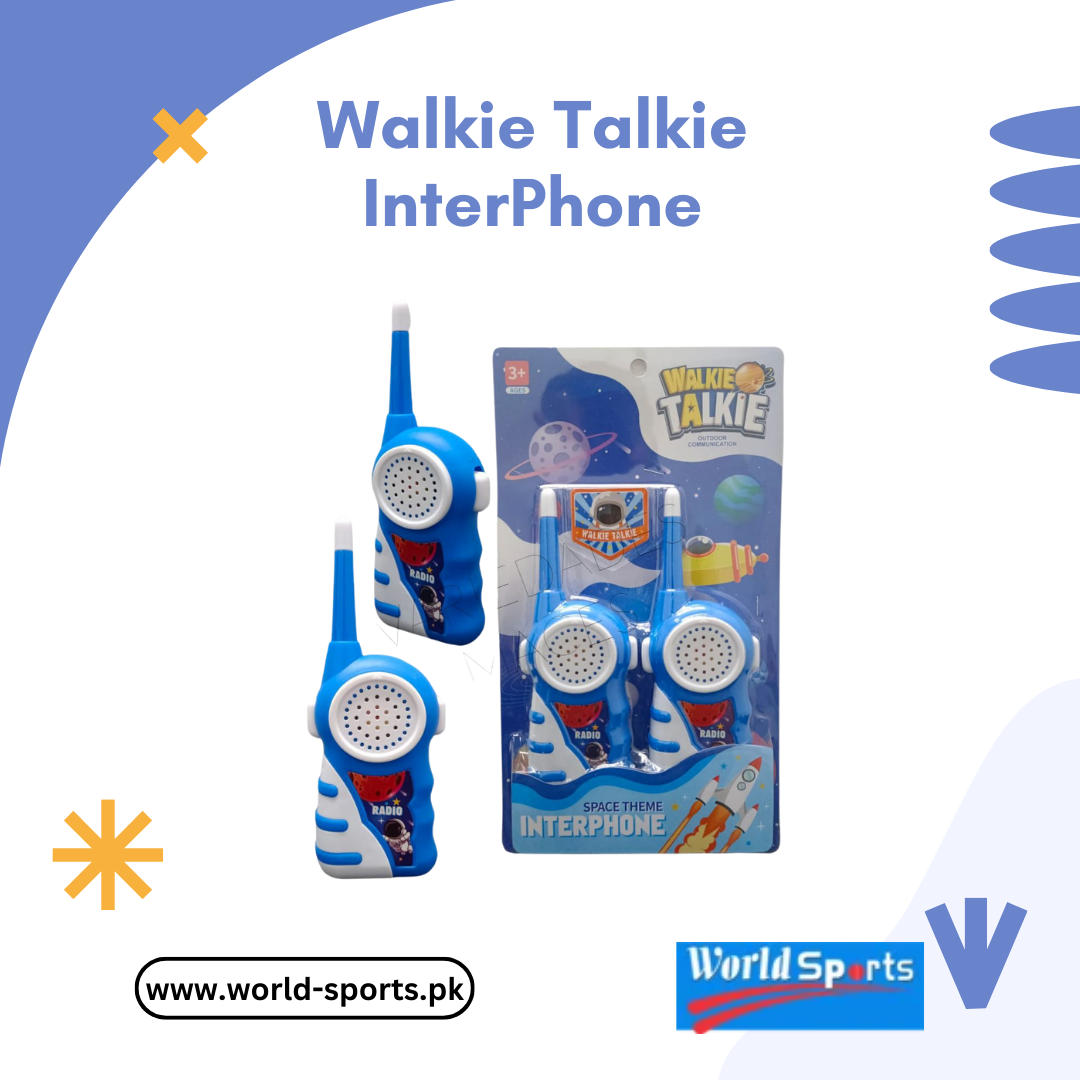 Walkie Talkie InterPhone – Long-Range Two-Way Radio with Clear Communication for Kids & Adults