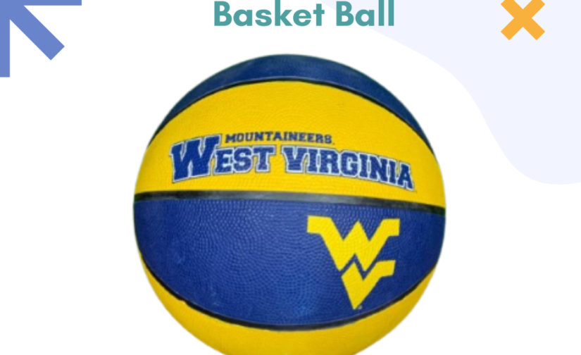 West Virginia Basketball – High-Quality, Durable Basketball for Indoor & Outdoor Play, Official Size