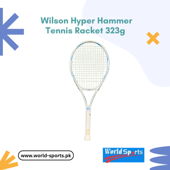 Wilson Hyper Hammer Tennis Racket 323g – Power & Precision for Competitive Players