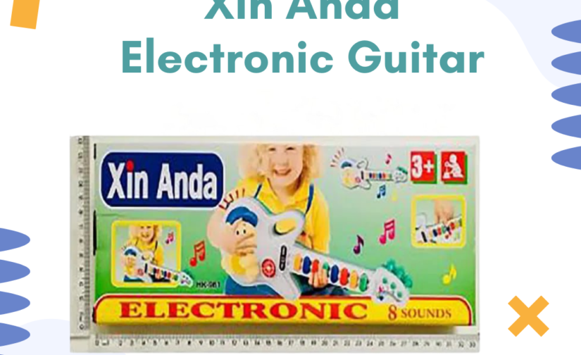 Xin Anda Electronic Guitar – Kids Musical Toy with Lights & Sound for Beginners