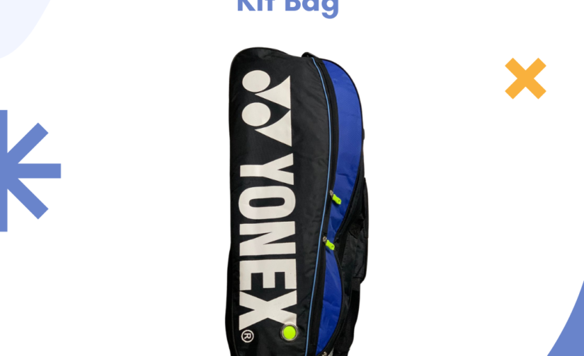 Yonex Badminton Kit Bag – Spacious, Durable & Lightweight Racket Bag for Badminton Players