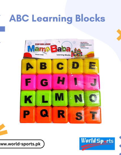 ABC Learning Blocks | Educational Alphabet & Number Blocks for Kids