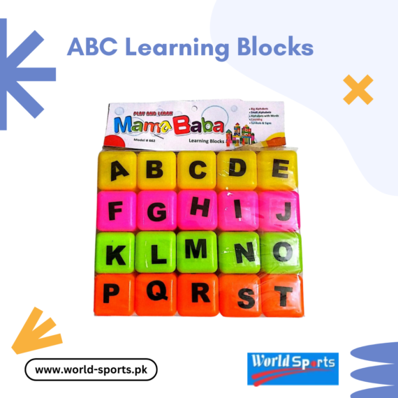 ABC Learning Blocks | Educational Alphabet & Number Blocks for Kids