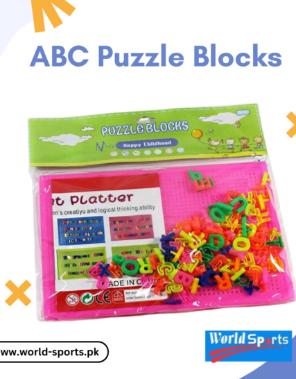 ABC Puzzle Blocks | Wooden Alphabet & Number Learning Toy for Kids