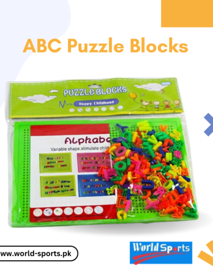 ABC Puzzle Blocks | Educational Learning Toy for Kids | Alphabet & Number Recognition
