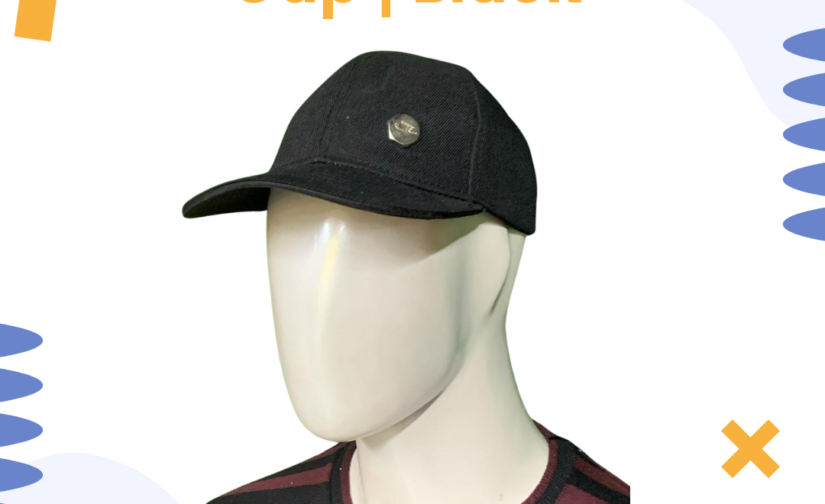 Adidas Cotton Cap | Black – Classic Adjustable & Breathable Sports Cap for Men