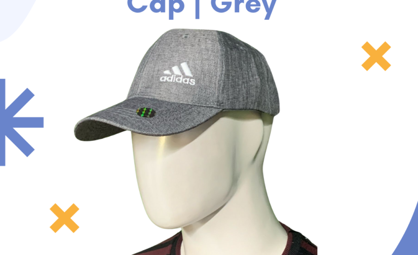 Adidas Cotton Cap | Grey – Premium Casual Cap for Men