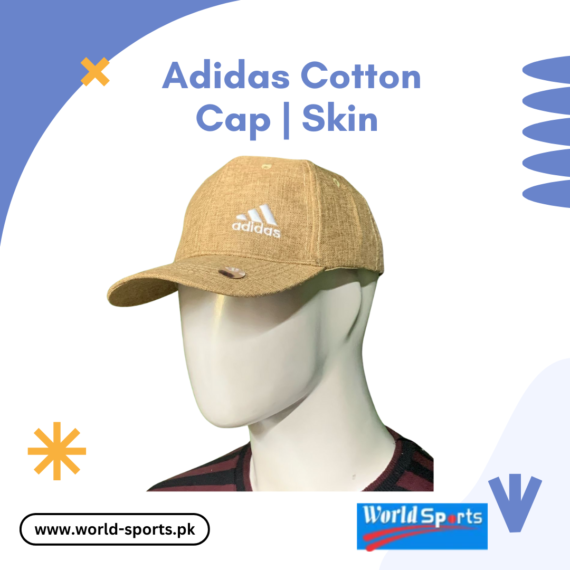 Adidas Cotton Cap for Men – Stylish & Comfortable Skin Color Baseball Hat